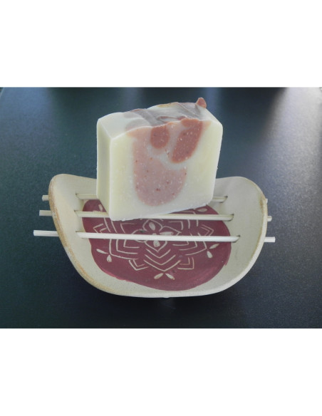 Porte savon céramique