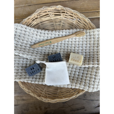Porte dentifrice tissu