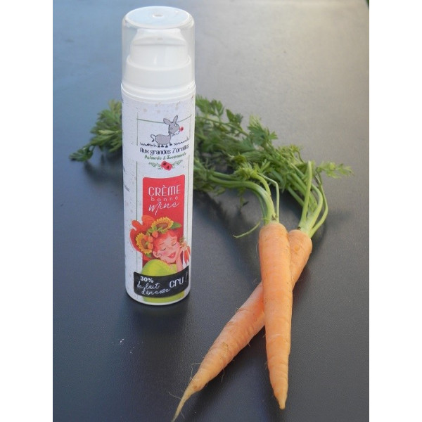 Crème visage bonne mine avec 30% de lait d'ânesse