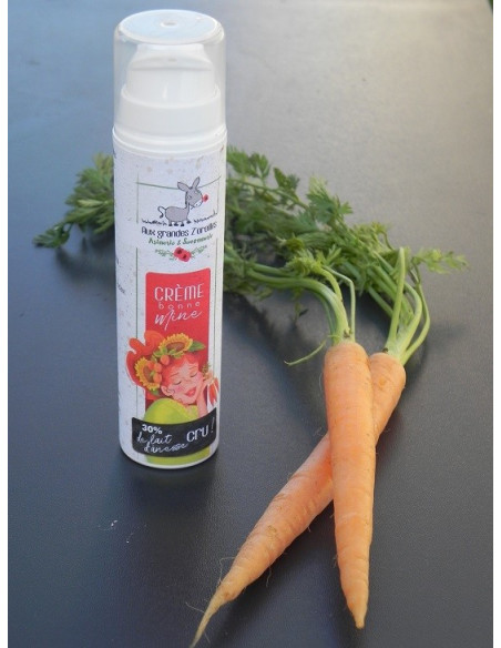 Crème visage bonne mine avec 30% de lait d'ânesse
