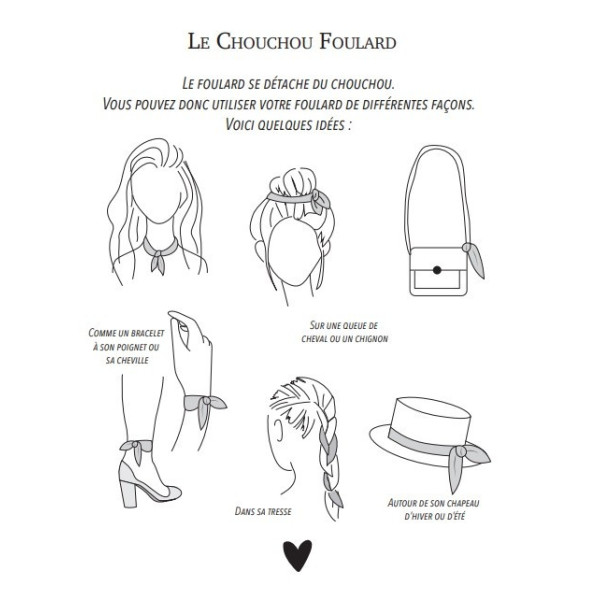 Chouchou foulard