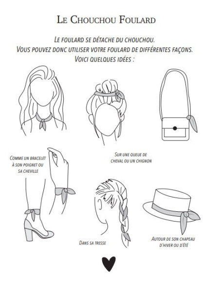 Chouchou foulard