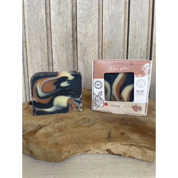 Savon bio au lait de nos ânesses pour ado - Wei Wei
