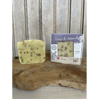 Savon au lait d'ânesse - Champ de lavande