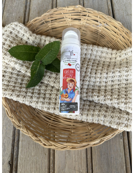 Crème visage peau mixte à grasse menthe