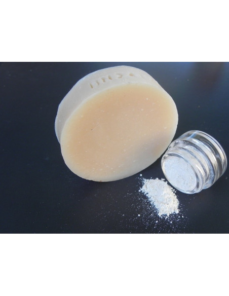 Savon de rasage bio surgras au lait d'ânesse