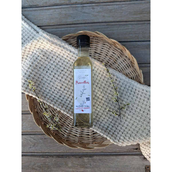Sirop de fleur de prunellier artisanal