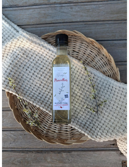 Sirop de fleur de prunellier artisanal