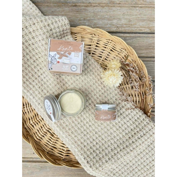 Baume bio au karité & lait d'ânesse