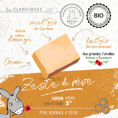 Savon douche à la douce odeur d'orange - Zeste de rêve 2