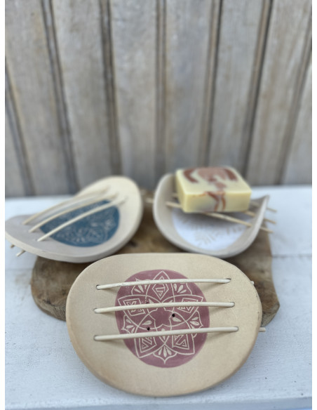 Porte savon céramique