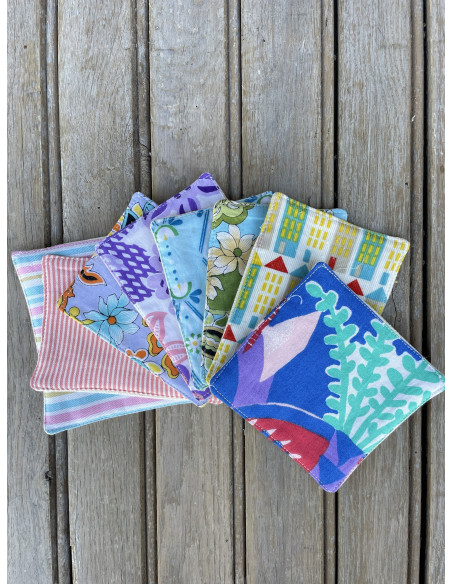 Lot de 4 lingettes grand format
