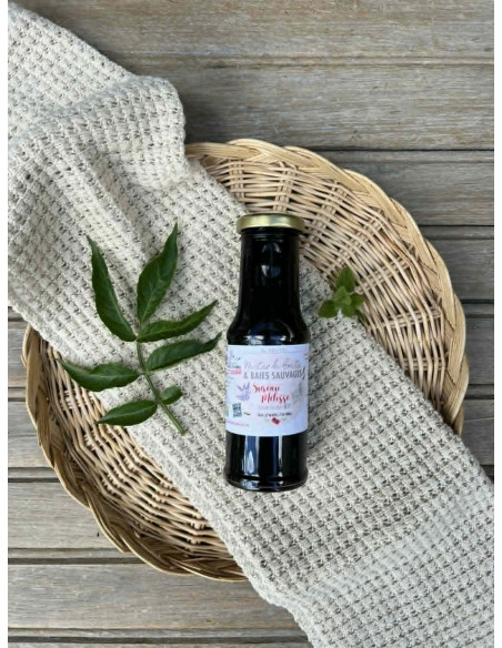 Nectar de baies de sureau à la mélisse