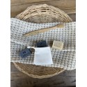 Porte dentifrice tissu