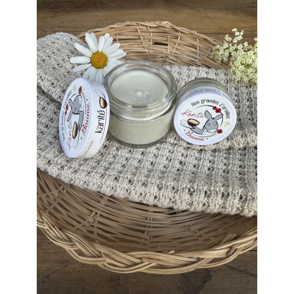 Baume bio au karité & lait d'ânesse