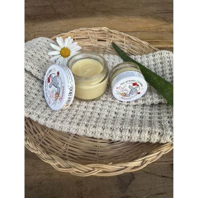 Baume bio au miel, aloe vera, calendula & lait d'ânesse