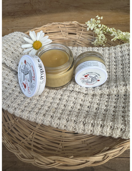 Baume au lait d'ânesse propolis