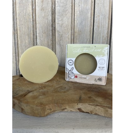 Savon de rasage au lait d'ânesse Bulle nature