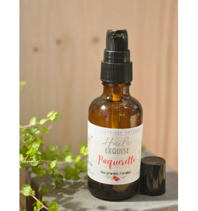 Huile exquise pâquerette